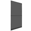 Поворотная москитная сетка Антрацит и Черный 120 x 240 см