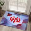 Mainz FC Design Crystal Velvet Carpet Cozy Non?Slip Printed Rug For Bedroom Living Room Entrance