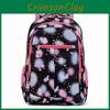 Floral Embossed Kids Backpack With Breathable Fabric For School And Outings