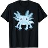 Blue Axolotl Funny Kawaii Axolotl Lover Men Women Kids T-Shirt