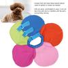Soft Fabric Dog Recovery Cover Adjustable Size Flower Recovery Neck Wrap  Wound Lick Prevention