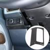 ABS Carbon Fiber Headlight Switch Button Panel Cover Trim For Ford Maverick 22+