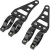 Fork Headlight Mount Bracket, Aluminum Alloy Head Lamp Holder Clamps 2 Pcs Fork Headlight Mount Bracket 41mm Motorcycle Head Lamp Holder Clamps
