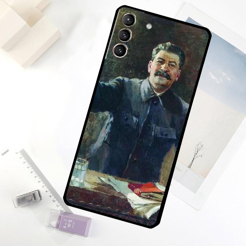 Русский Командир Сталин Чехол для Телефона для Samsung Galaxy S20 FE S21 S22 S23 S24 S25 S26 Ultra S10 S25 Plus S25 FE Чехол