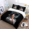 Smoking Woman Money Art Print Bedding Duvet Cover Set Duvet Cover Pillowcases  (1*Duvet Cover 2*Pillowcases, without duvet insert)