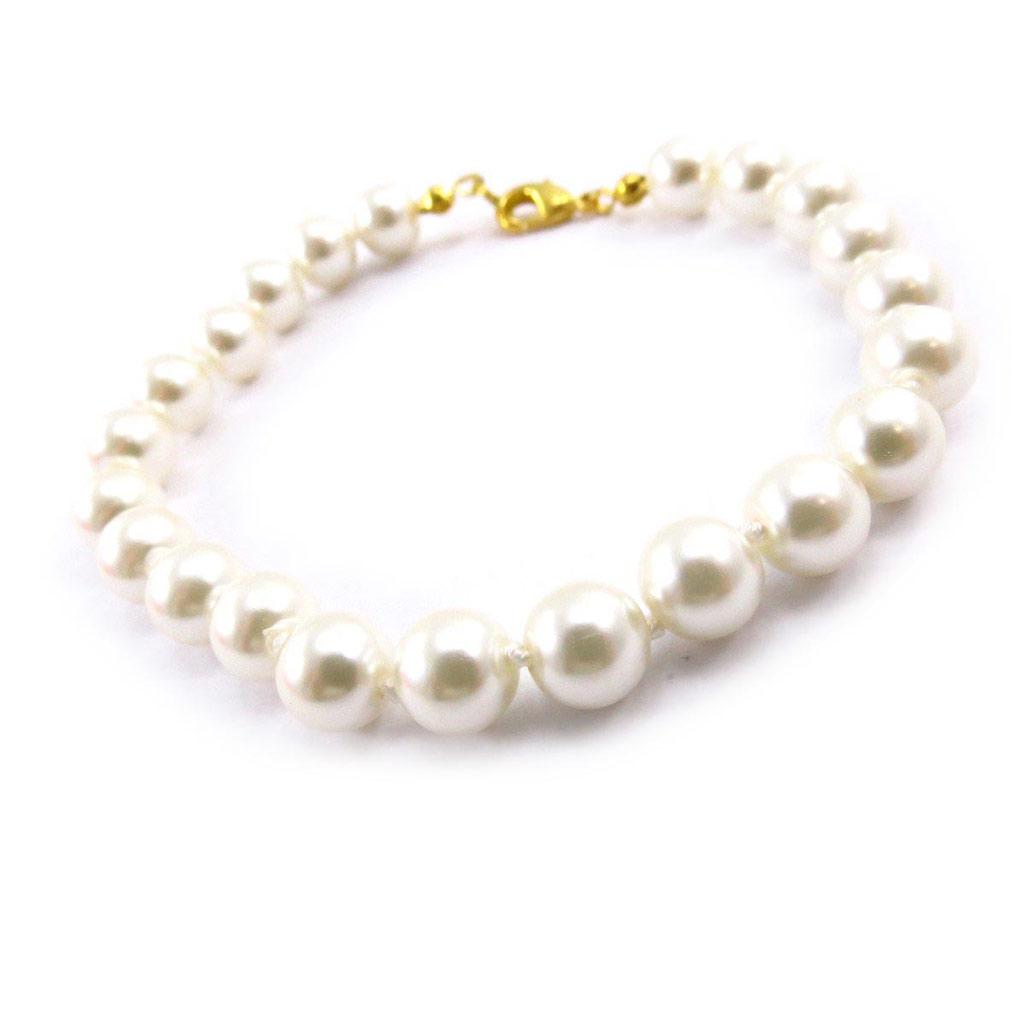 Les Trésors De Lily [J6858] - Браслет Perla цвета слоновой кости 8 мм