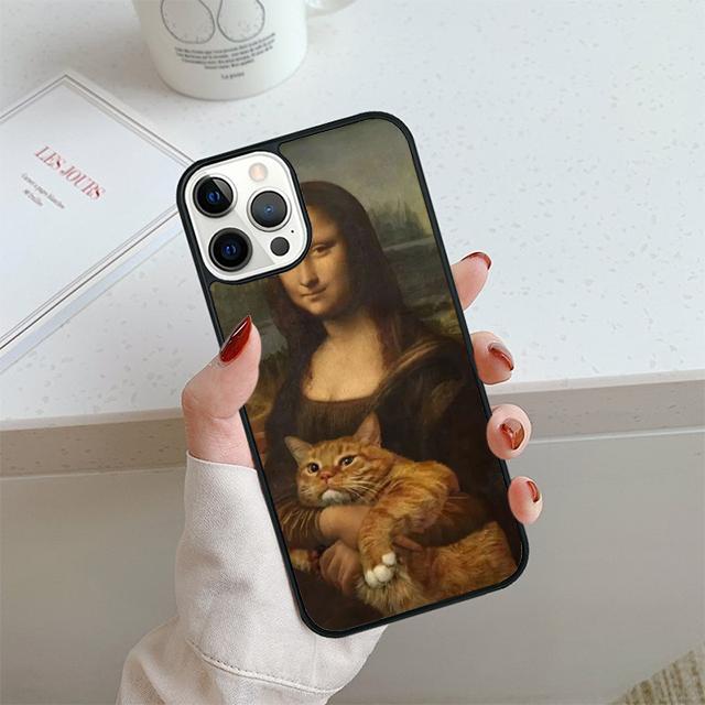 Знаменитая картина Очаровательный чехол для телефона Для iPhone 17 Air 14 15 16 13 12 Чехол Для Apple Pro Max 6S Plus Coque