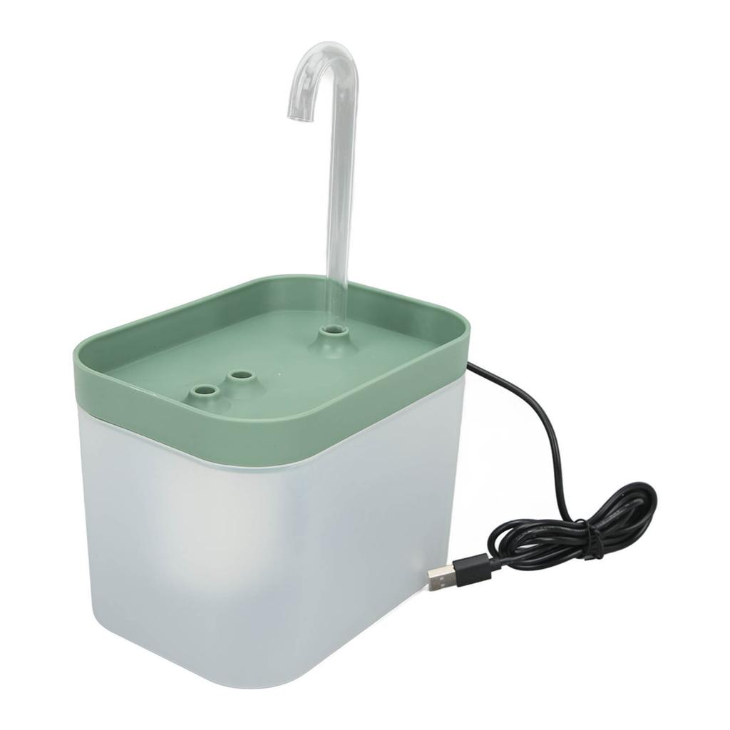 1,5 л фонтан для кошек с бесшумной автоматической циркуляцией потока, водонепроницаемый питьевой фонтан для домашних животных с