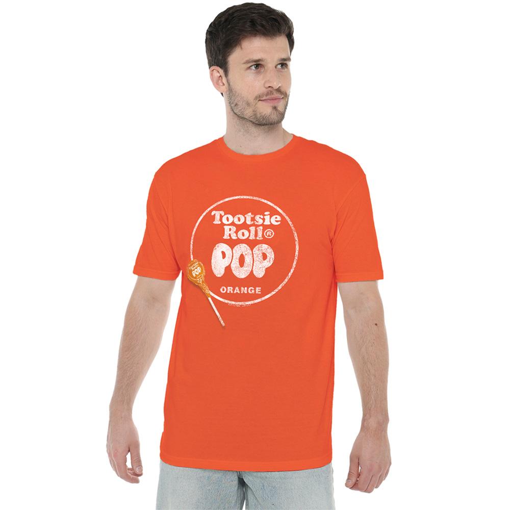 Tootsie Roll Unisex Adult Pop Logo T-Shirt