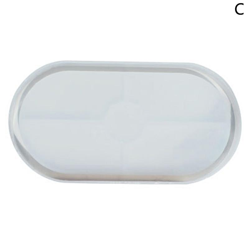 1Pc Tray Mold Storage Box Silicone Mold Diy Coaster  Mold Ashtray Cement Flower Pot Mold Resin Casting Plaster Mold
