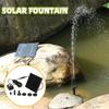 Outdoor Solar Water Pool Water Feature Floating Brushless Water Simulates