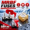 Waterproof MRBF Fuses Holder 58V DC Terminal Fuse Battery Fuse Block  Marine
