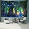 Bubble Forest Tapestry Wall Hanging Minimalist Art Bohemian Mysterious Hippie Tapiz Witchcraft Room Home Decor