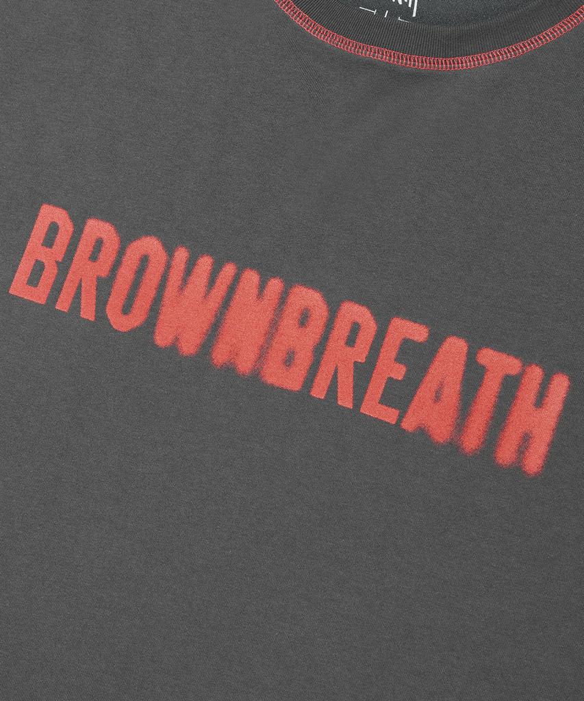 BROWNBREATH Stitch Bb Tee - Charcoal