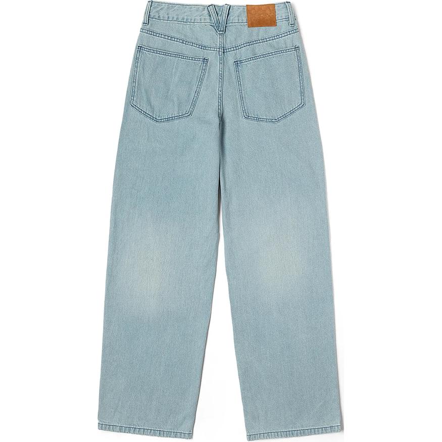 Vans Джинсы Женские Светло-синие Умеренные Прямого кроя Pants VN000MB5TTJ