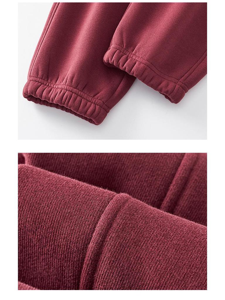 GAGN Рекомендует: Женские красные гаремные брюки на флисовой подкладке, больших и маленьких размеров, свободного облегающего кроя