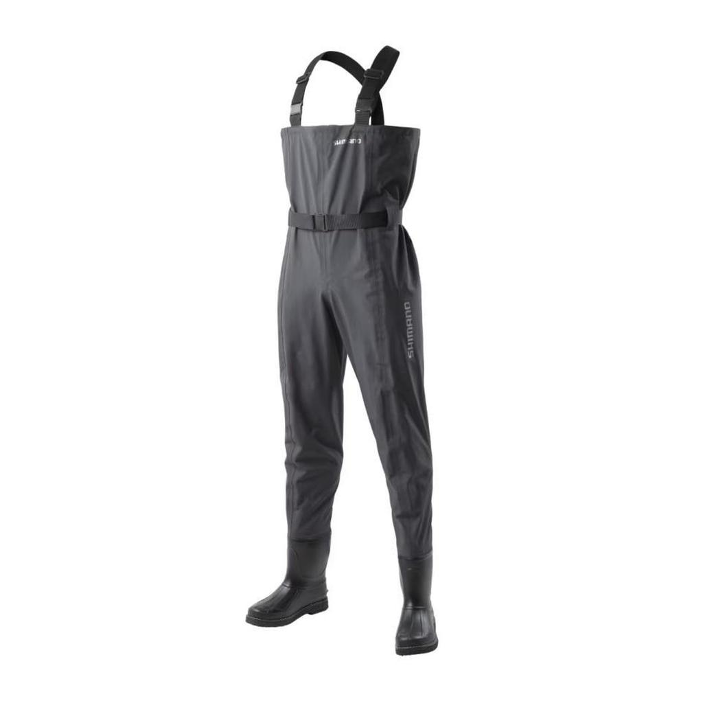 SHIMANO DS4 Waders Chest High Cut Felt Charcoal L FF-041Y