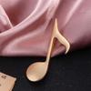 Zinc Zinc Alloy Treble Clef Pins Music Instrument Harp Badge Fashion G Clef Brooch  Concert Gift