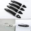 For Alfa Romeo Giulia 952 Stelvio 949 2015 2016 2017 2018 Car Door Handle Cover Trim Smart Key Hole REAL Carbon Fiber