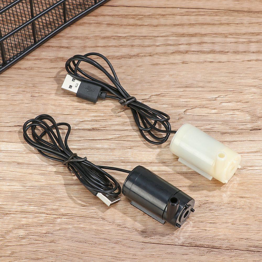 Mini Water Flowers USB Fish Tank Fountain Aquarium Supplies Motor Pump Submersible Pump