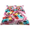 Human Face Comforter Cover Sets For Teens Lightweight Down Quilt Covers Abstract Shape Face Pattern Bedspread Cover No Comforter