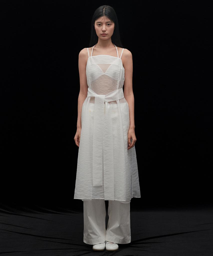 Biscuit Shop Diaphanus Slip Dress (White)