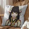 Hinoa game Minoto Hunter Rise Pillow Case Antidustmite Pillowcase Invisible zipper silky short plush Sofa cushion cover
