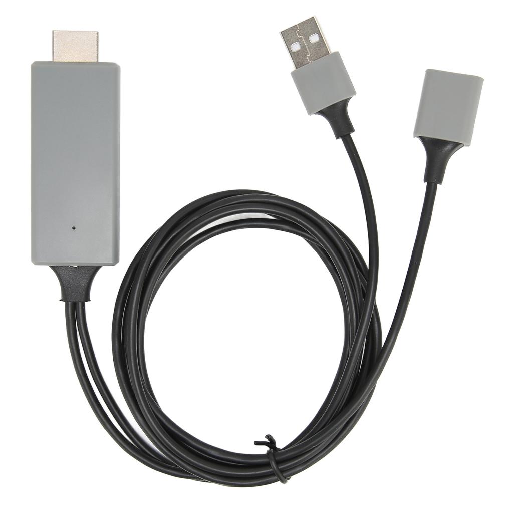 HDTV Cable Adapter 1080P HD Multimedia Interface Cable Adapter for TV Display Projector