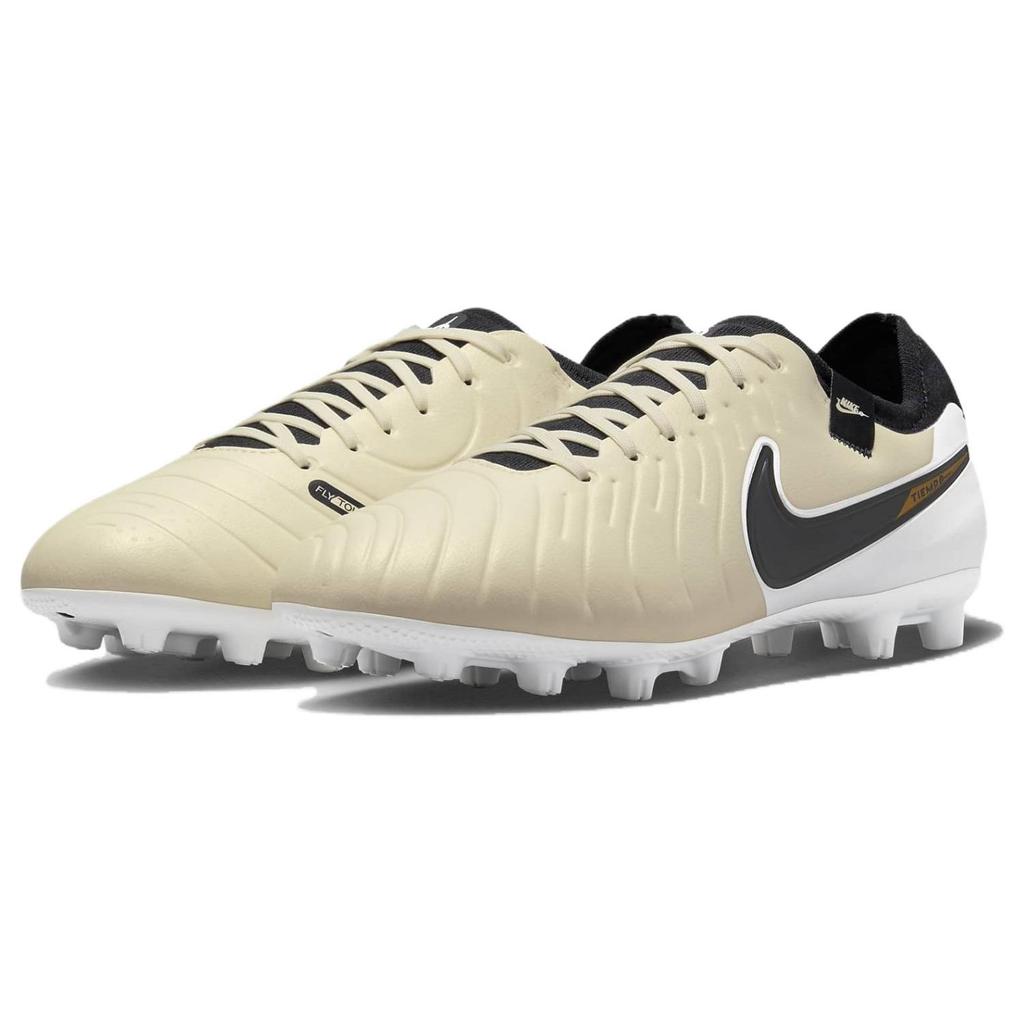 Nike Tiempo Legend 10 Pro Round Toe Lace-Up HG (Rubber Short Studs) Shock Absorbing Non-Slip Durable Soccer Shoes Unisex Soccer Shoes DV4332-700
