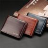 Artificial Leather Men Fashion Card Holder Classic Coin Purse Wallets Classic Design Wallet