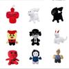 Roblox Forsaken Chance Плюшевая игрушка Gubby Мягкая игрушка Персонаж для активных игр Нежная плюшевая игрушка, разработанная для фанатов активного отдыха Коллекционная вещь Декор для дома Подарок