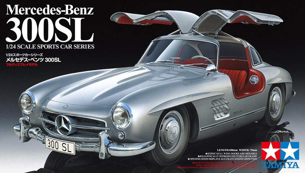 Tamiya Sports Car Series 338 300 SL Plastic Model Kit 24338 1/24 No. Mercedes-Benz