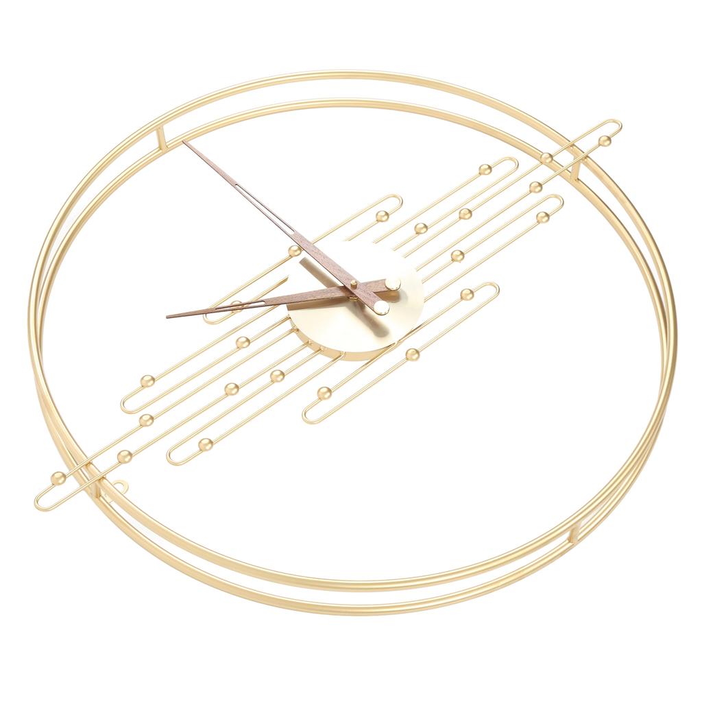 Wall Clock Unique Design Elegant Fashionable Hanging Clock Decoration with Premium Walnut Hands