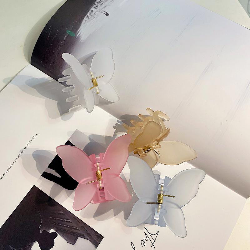 Ранняя весна, заколка для волос в стиле бабочки, матовое желе, привлекающая пчел и бабочек, заколка для ловли темперамента, заколка в виде акулы