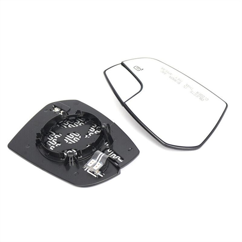 Heated Rear View Mirror Glass Lens 2PCS Set Left+ Right For Ford Escape 2017-2018 GJ5Z17K707A GJ5Z17K707G