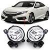 Car Accessories Front Bumper Fog Light Lamp For Honda Civic 2016 2017 2018 Foglight Foglamp No