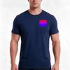 Bisexual Flag Tshirt Summer Casual Cotton Tee Oversized Streetwear Tops Vintage Graphic Print Loose Fit Short Sleeve