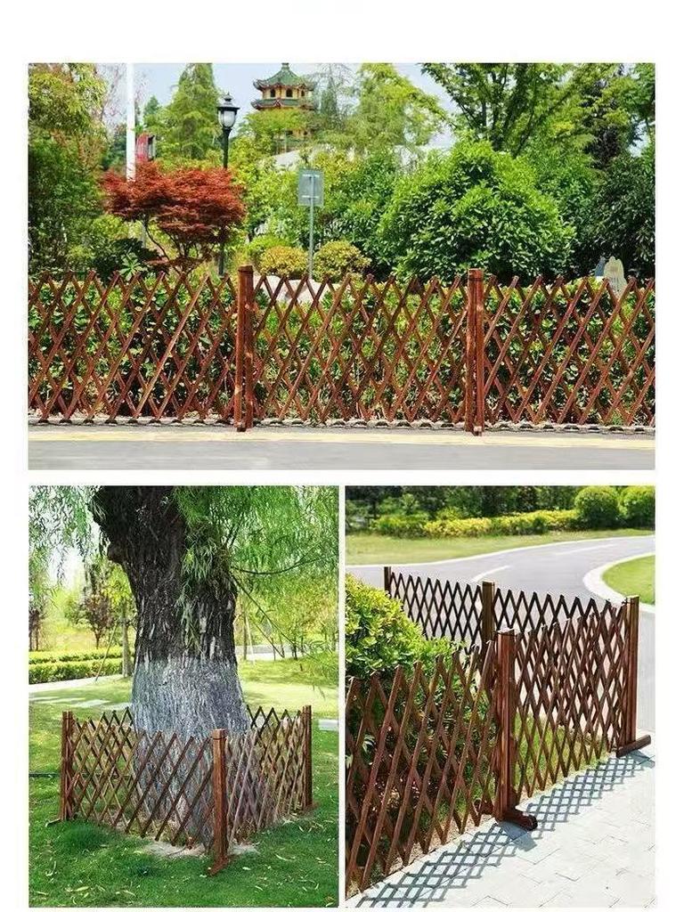 Уличный антикоррозийный раздвижной деревянный забор для сада, двора, крытого балкона и вольера для собак.