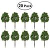 DOITOOL Tree Model Tree Tree Model Railway Miniature Garden Architectural Model Material 1:100 Scenery Collection Landscape Set of 25 Approx. 9cm