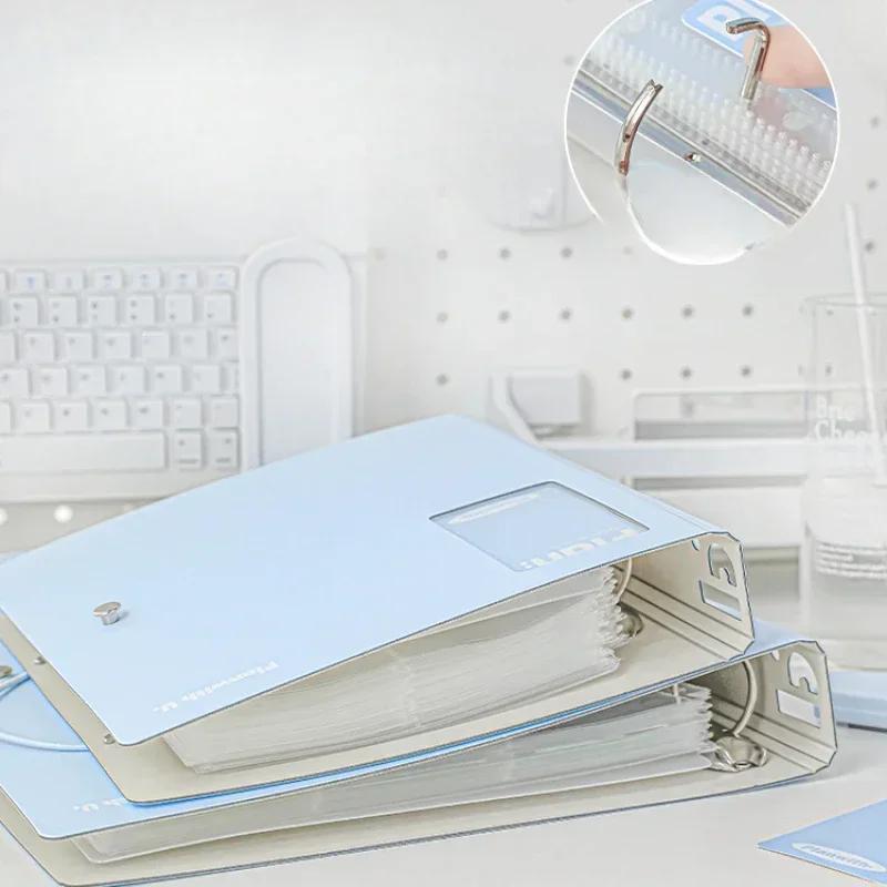 Large Capacity Photo Album Blue Photocard Binder Kpop Card Book 480 Pockets Collection Book for Idol Group Wholesales 2025 New