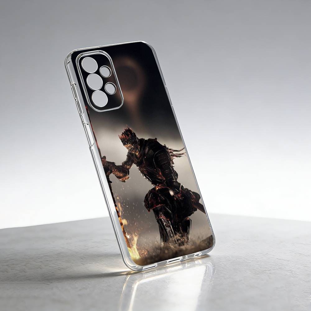 Чехол для телефона M-Miquella M-Malenia 'Лезвие' для Samsung S25, S24, S21, S22, S23, S30, Ultra, S20, Plus, Fe Прозрачный чехол