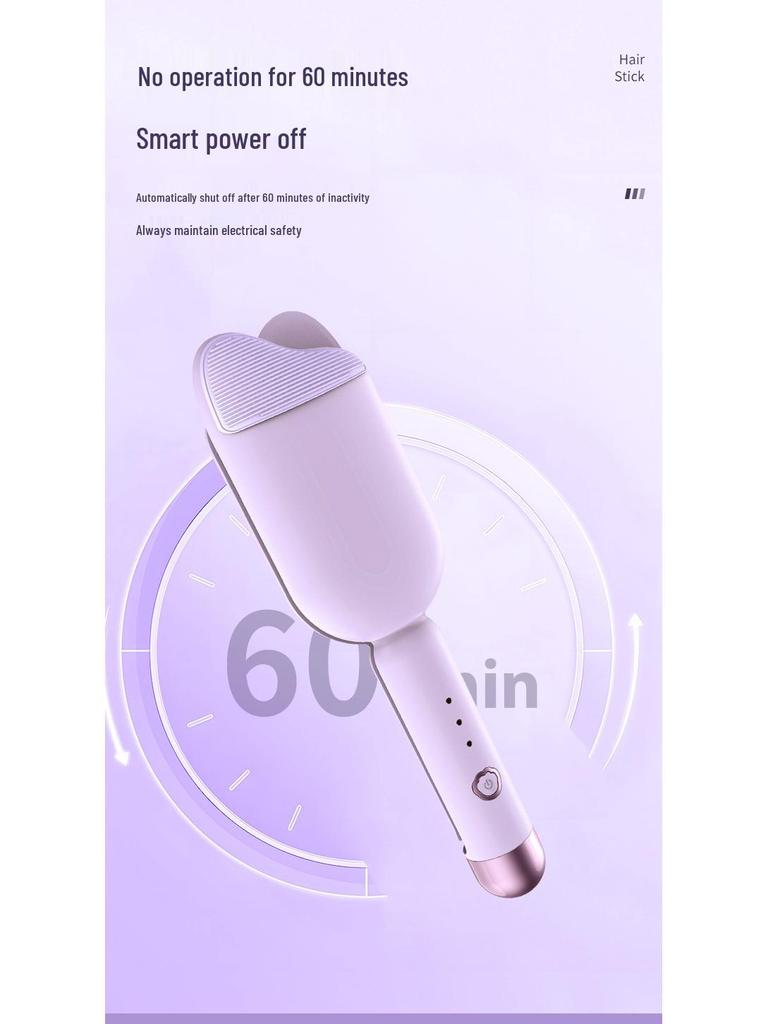 36mm Cat Paw Egg Roll Hair Curler - Long-Lasting Big Wave Perm for Small Curls