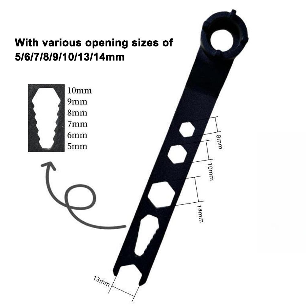 Утолщенный углеродистый стальной четырехкулачковый ключ Многофункциональная угловая шлифовальная машина Аксессуары для шлифовального станка