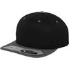 Flexfit 110 Fitted Snapback Casquette - Noir / Gri