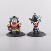 Аниме One Piece Фигурки Модели Куклы Игрушки Милый Луффи Семь Воинов Моря Эйс Боа Хэнкок Джинбе Коллекционные Игрушки