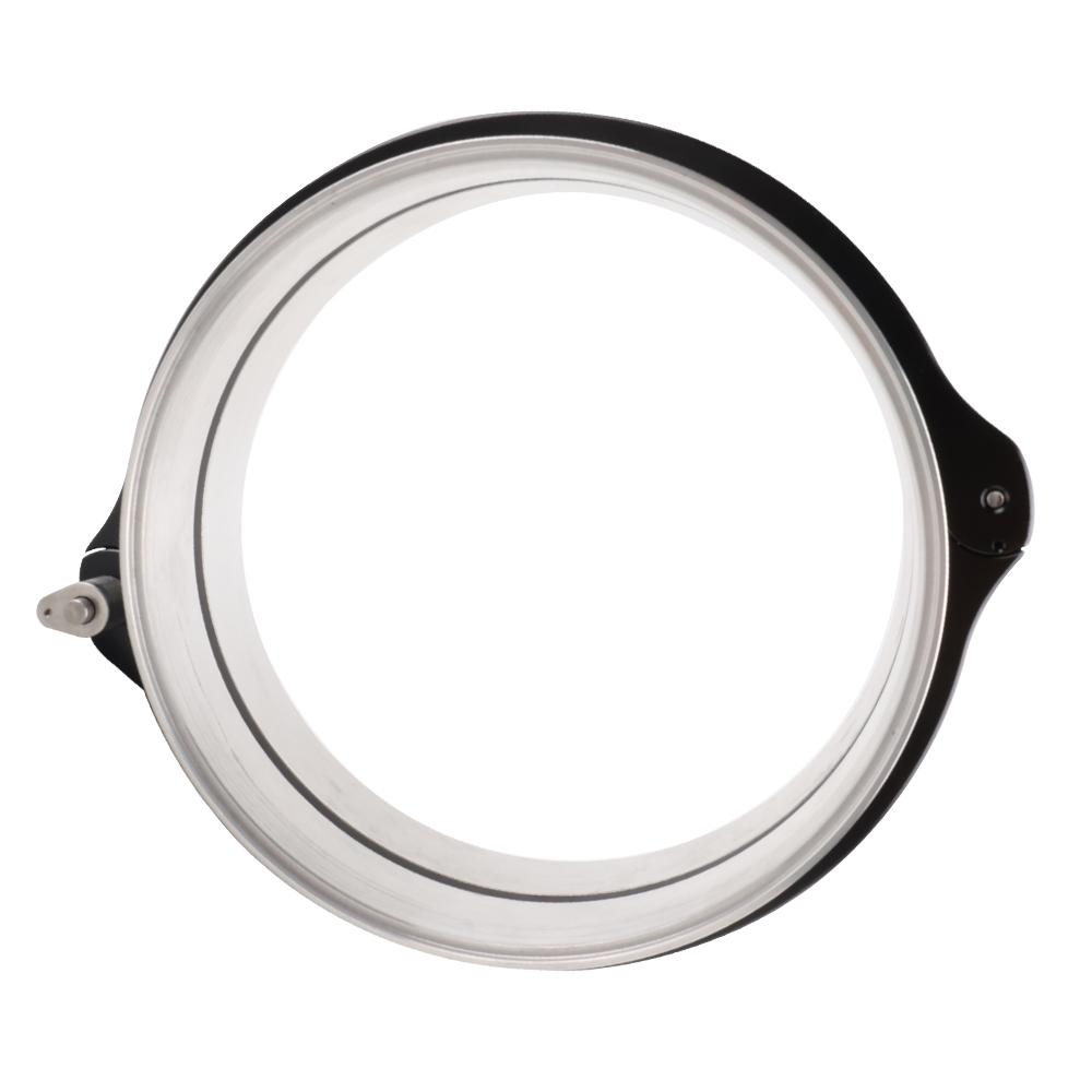 High Quality 5" Exhaust V-band Clamp Quick Release HD Clamp For 127mm Radiator Hose Wastegate Flanges Turbo Dump Pipe