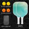 Набор ракеток для пиклбола PATIKIL, одобренная USAPA, ракетка для пиклбола с покрытием из стекловолокна и мягкой рукояткой, 2 ракетки, 4 мяча для пиклбола, 1 сумка для переноски для мужчин