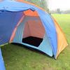 Качественная большая палатка на 3-4 человека, водонепроницаемая двухслойная летняя палатка, уличная палатка для кемпинга, пешего туризма, рыбалки, охоты, семейной вечерние палатки