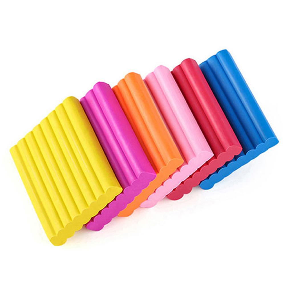 Пластилин детский 24 ярких цвета полупрозрачный пластилин для развития координации рук и глаз с инструментами для