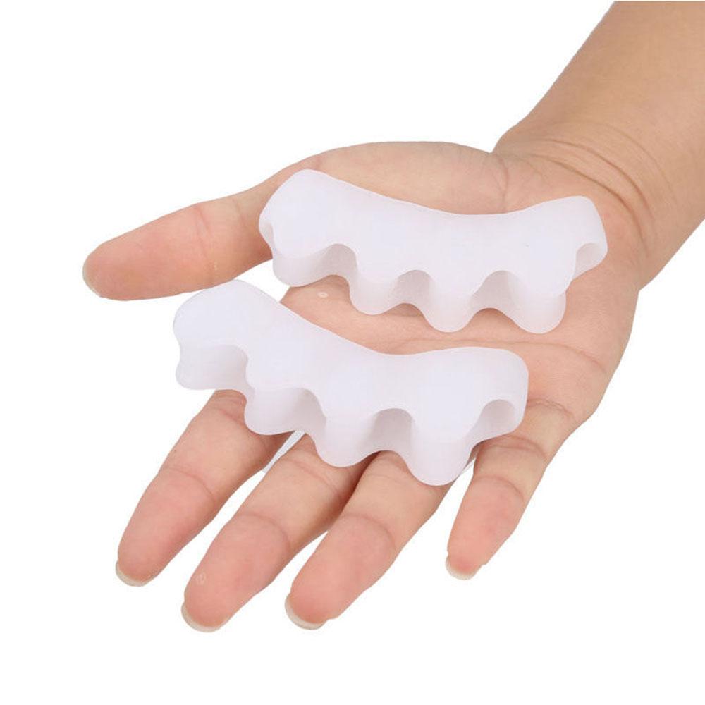 1 Pair Bunion Align Toes Relief Pain Orthotics Corrector Silicone Toe Separator Health Care